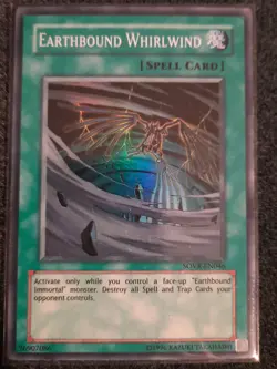 1x Earthbound Whirlwind - SOVR-EN046 - Super Rare - Unlimited Edition NM YuGiOh! - Image 1