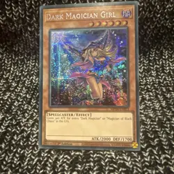 Yugioh Dark Magician Girl MP24-EN053 Prismatic Secret Rare 1st Ed NM - Image 1