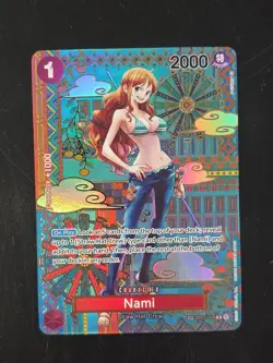 Nami (SP) OP01-016 (OP05) Awakening of the New Era One Piece TCG NM ENG BP01 - Image 1