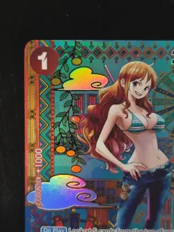 Nami (SP) OP01-016 (OP05) Awakening of the New Era One Piece TCG NM ENG BP01 - Image 2