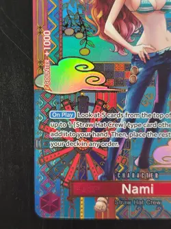 Nami (SP) OP01-016 (OP05) Awakening of the New Era One Piece TCG NM ENG BP01 - Image 3