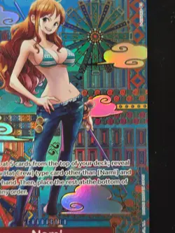 Nami (SP) OP01-016 (OP05) Awakening of the New Era One Piece TCG NM ENG BP01 - Image 4