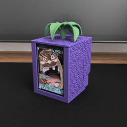 One Piece BLACKBEARD Deck Box –TCG Card Holder Fits 100 cards- ANIME INSPIRED - Image 1