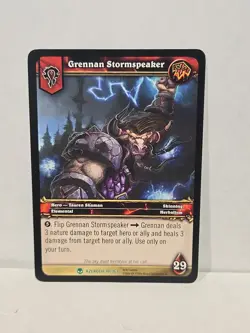 World of Warcraft TCG Grennan Stormspeaker - Heroes of Azeroth 10/361 Uncommon - Image 1