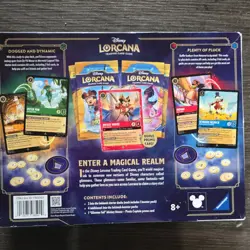 Disney Lorcana Into the Inklands Starter Decks, Booster Packs, Bonus Promo Card - Image 2