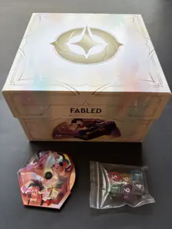 Disney Lorcana - Fabled Illumineer’s Trove - Extras Box - NO PACKS - NO DIVIDERS - Image 1