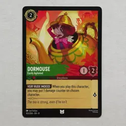 Dormouse 103/204 Disney Lorcana Reign of Jafar Regular Uncommon Card NM - Image 1