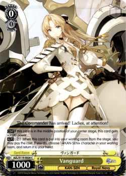 Weiss Schwarz - Azur Lane Vol. 2 (English) - Vanguard - AZL/S119-E020 - Image 1