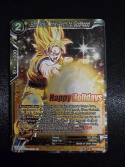 Son Goku, The Path To Godhood Special Holliday Alt Art Dragon Ball Super Card... - Image 1