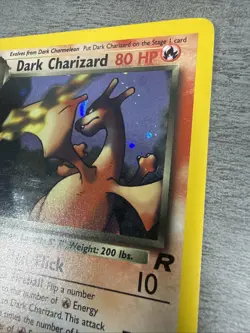 Dark Charizard - 4/82 - Pokemon Team Rocket Unlimited Holo Rare Card UNGRADED - Image 4