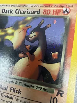 Dark Charizard - 4/82 - Pokemon Team Rocket Unlimited Holo Rare Card UNGRADED - Image 5