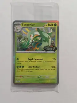 Pokemon TCG Mega Evolution Perfect Order STAFF Promo 4 Card Pack Sealed - Image 3