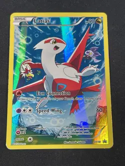 Pokemon TCG Latias XY78 Full Art Black Star Holo Promo Card - Image 1