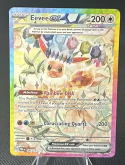 Pokemon TCG Eevee EX Prismatic Evolutions 167/131 Special Illustration Card Nm - Image 1