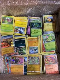 #3 POKEMON BULK LOT 21 LBS. POKEMON TCG CARDS TONS OF RARES / HOLOS REV SEE PICS - Image 5