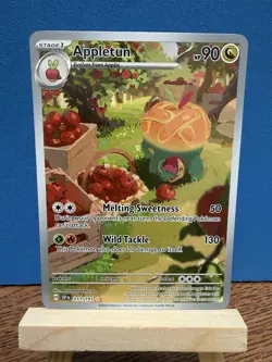 Pokemon TCG Appletun 211/191 Surging Sparks Illustration Rare Card - Image 1