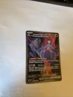Pokemon TCG Destined Rivals Team Rockets Mewtwo EX Card 231/182 NM Condition - Image 4