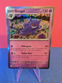 Gengar Holo 094/165 Scarlet & Violet 151 Pokemon Card LP - Image 1