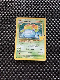 Pokemon TCG Venusaur Holo Rare Card 15/102 Celebrations 25th Anniversary - Image 2