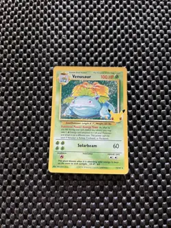 Pokemon TCG Venusaur Holo Rare Card 15/102 Celebrations 25th Anniversary - Image 3