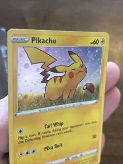 Pikachu SWSH039 Promo Pokemon TCG Card General Mills 25th Anniversary Holo Foil - Image 3
