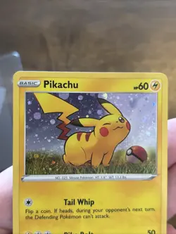 Pikachu SWSH039 Promo Pokemon TCG Card General Mills 25th Anniversary Holo Foil - Image 4