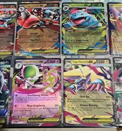 Pokemon Mega Evolution EX Lot - 10 Card Listed Lot - TCG HOLO FOIL 1 - Image 3