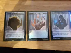 Magic The Gathering Innistrad Remastered Emblems - Wrenn, Arlinn, Jace - Image 1