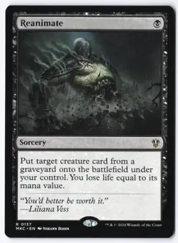 Reanimate R Commander: Murders at Karlov Manor 137 NM - Image 1