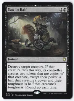 Saw in Half R Commander: Bloomburrow 113 NM - Image 1