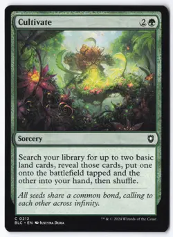 Cultivate C Commander: Bloomburrow 212 NM - Image 1