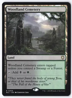 Woodland Cemetery R Commander: Bloomburrow 354 NM - Image 1