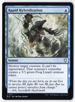 Rapid Hybridization U Commander: Bloomburrow 111 NM - Image 1