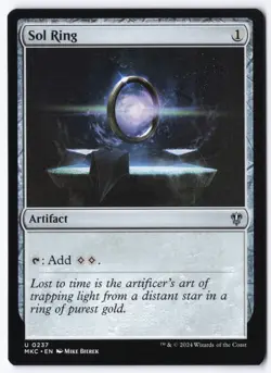 Sol Ring U Commander: Murders at Karlov Manor 237 NM - Image 1