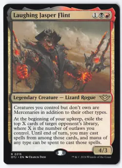 Laughing Jasper Flint R Outlaws of Thunder Junction 215 NM - Image 1