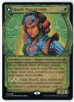 Huatli, Poet of Unity (Showcase) M The Lost Caverns of Ixalan 296 NM - Image 1