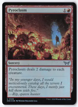 Pyroclasm U Duskmourn: House of Horror 149 NM - Image 1