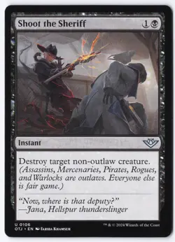 Shoot the Sheriff U Outlaws of Thunder Junction 106 NM - Image 1