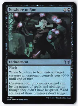 Nowhere to Run U Duskmourn: House of Horror 111 NM - Image 1