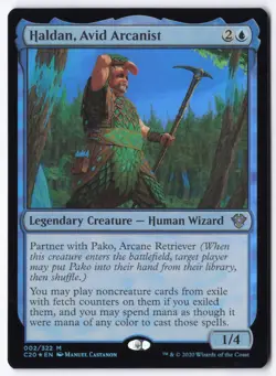 Haldan, Avid Arcanist M Commander 2020 2 NM - Image 1