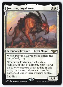 Fortune, Loyal Steed R Outlaws of Thunder Junction 12 NM - Image 1