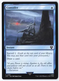 Consider C Commander: The Lord of the Rings: Tales of Middle-earth 187 NM - Image 1