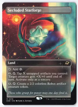 Secluded Starforge (Borderless) R Edge of Eternities 316 NM - Image 1