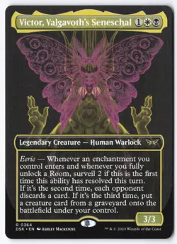 Victor, Valgavoth's Seneschal (Showcase) R Duskmourn: House of Horror 364 NM - Image 1