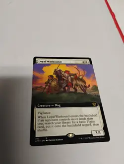 Loyal Warhound (Extended Art) Adventures in the Forgotten Realms Regular - Image 1