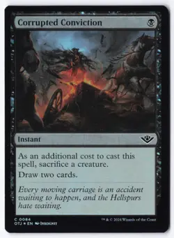 Corrupted Conviction C Outlaws of Thunder Junction 84 NM - Image 1