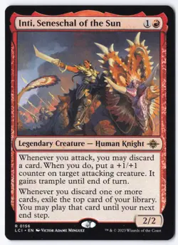 Inti, Seneschal of the Sun R The Lost Caverns of Ixalan 156 NM - Image 1