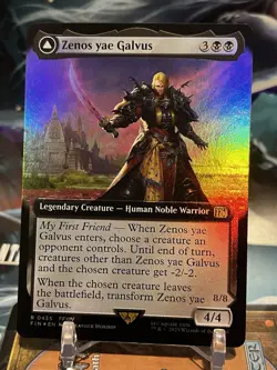MTG | Zenos yae Galvus - Shinryu (Extended Art) [FINAL FANTASY] ✨FOIL✨ - Image 1