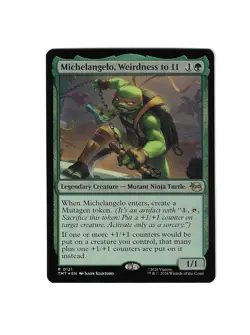 Michelangelo, Weirdness to 11 Teenage Mutant Ninja Turtles Foil - Image 1