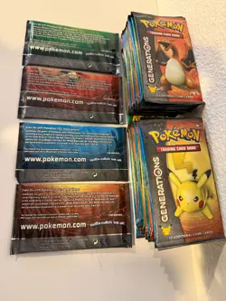 Pokemon TCG Generations Boosters - 34 Unopened Packs - Image 2